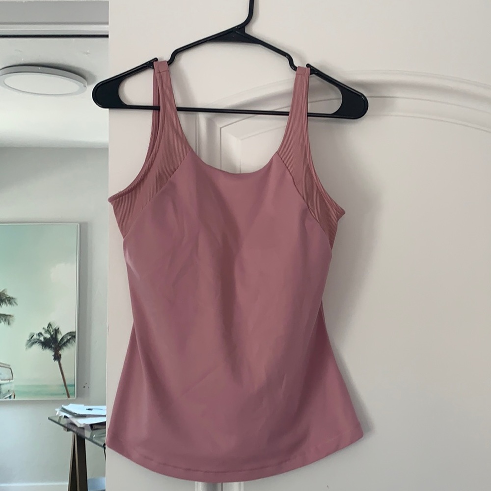 Target Scoop Back Tank Top with Shelf Bra